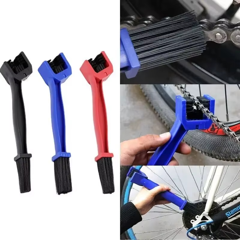 Bike Chain Cleaner - Draagbare kunststof kettingreinigingsborstel voor motorfietsen en