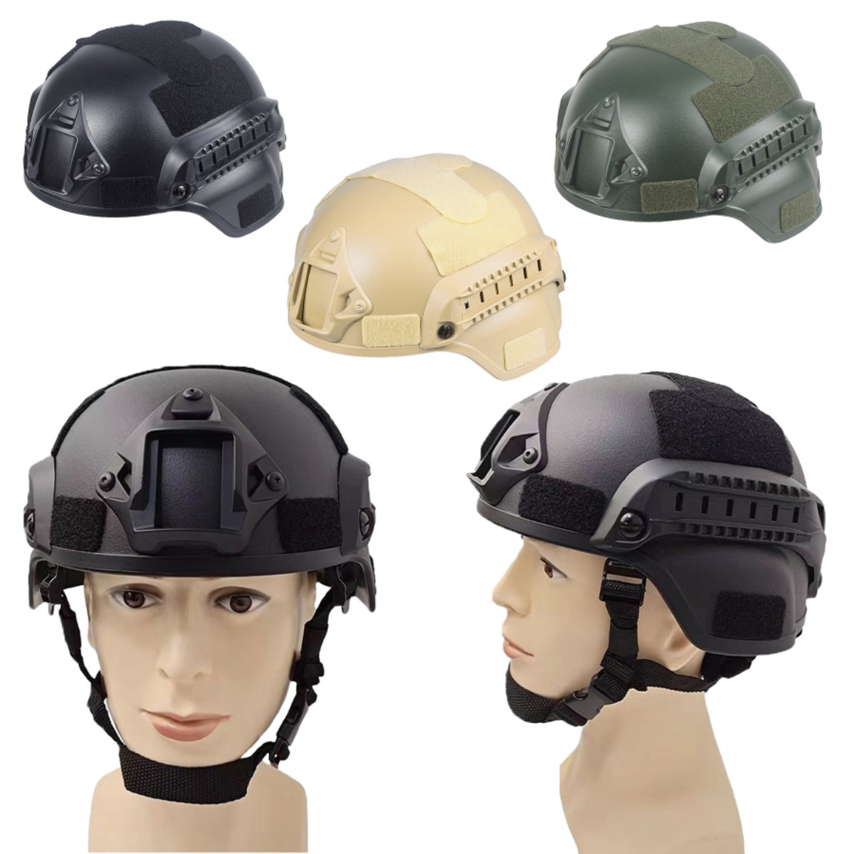 Cycling Gear And Equipment - Tactische MICH2000 Softair MH Tactische Helm