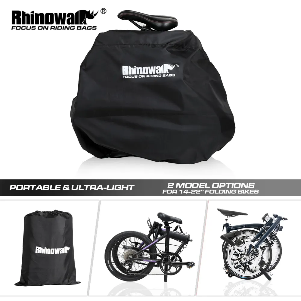 Cycling Gear Travel Bag - Rhinowalk opvouwbare fiets opbergtas hoes draagbare