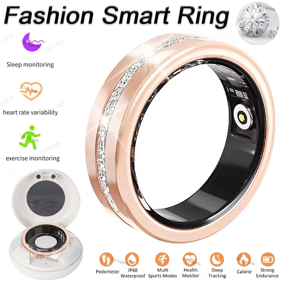 Cycling Heart Rate Monitor - 2025 Nieuwe Smart Ring Lady Hartslag