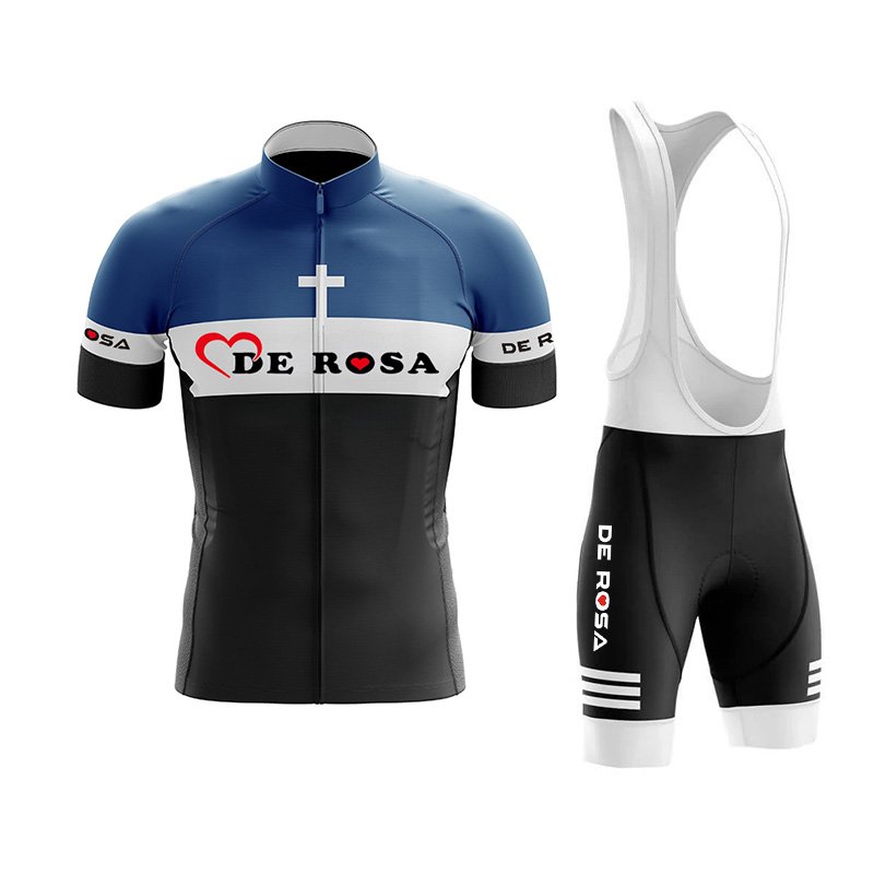 Padded Cycling Shorts - De Rosa fietskleding, ademende, sneldrogende herenjersey