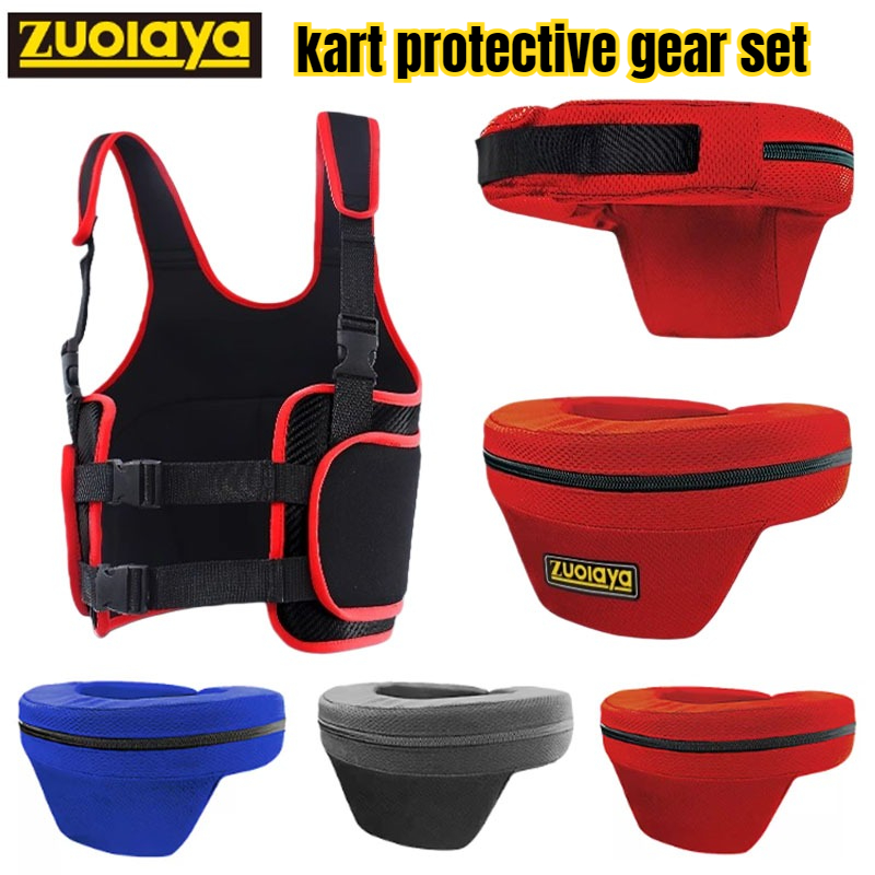 Cycling Gear And Equipment - Kart Racing Gear Ribbescherming Volwassen kinderen