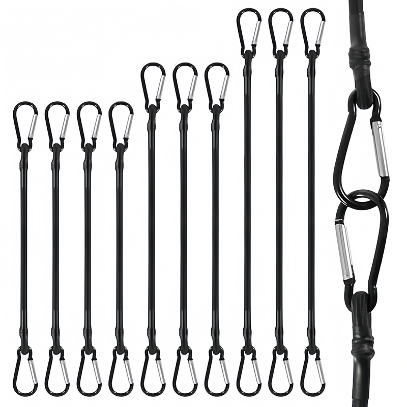 Cycling Gear Hanger - Zware Bungee Koord met Haken 60/90/120cm