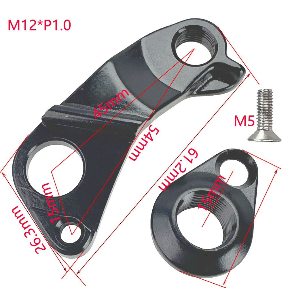 Cycling Gear Hanger - Aluminium Alloy Fiets Achterderailleurhanger Voor Scott