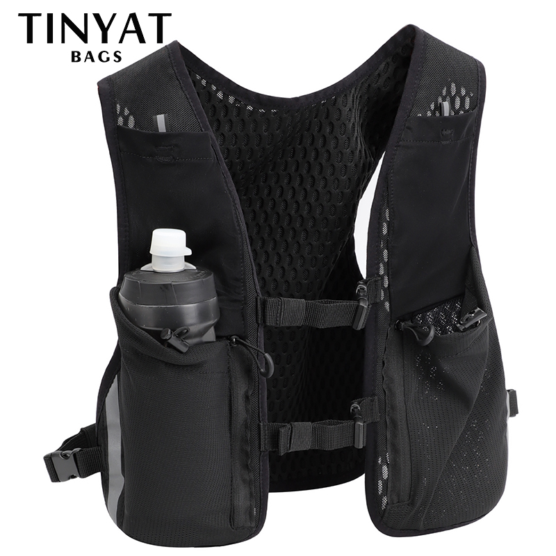Reflective Cycling Vest - TINYAT reflecterende multifunctionele vesttas voor heren