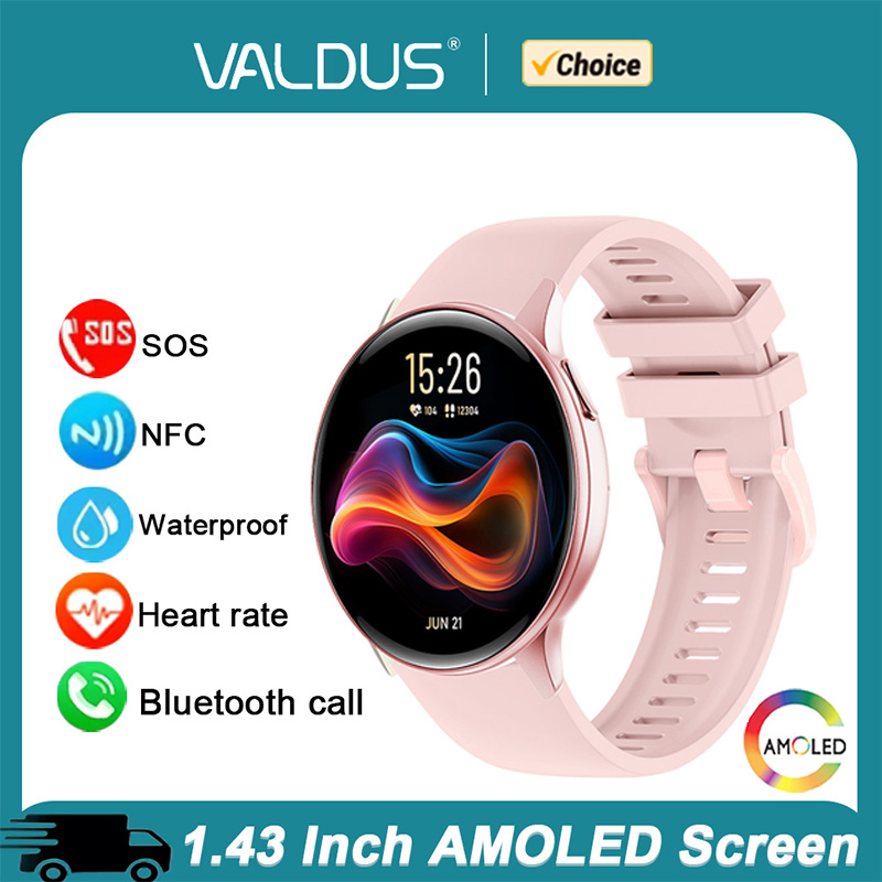 Cycling Heart Rate Monitor - VALDUS VS41 Pro Smartwatch Man Vrouw