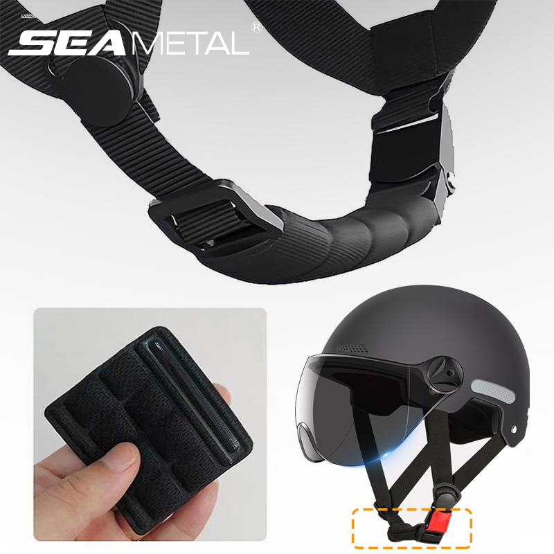 Cycling Gear Helmet - SEAMETAL Motorhelm Kinpad Foam Pads Set