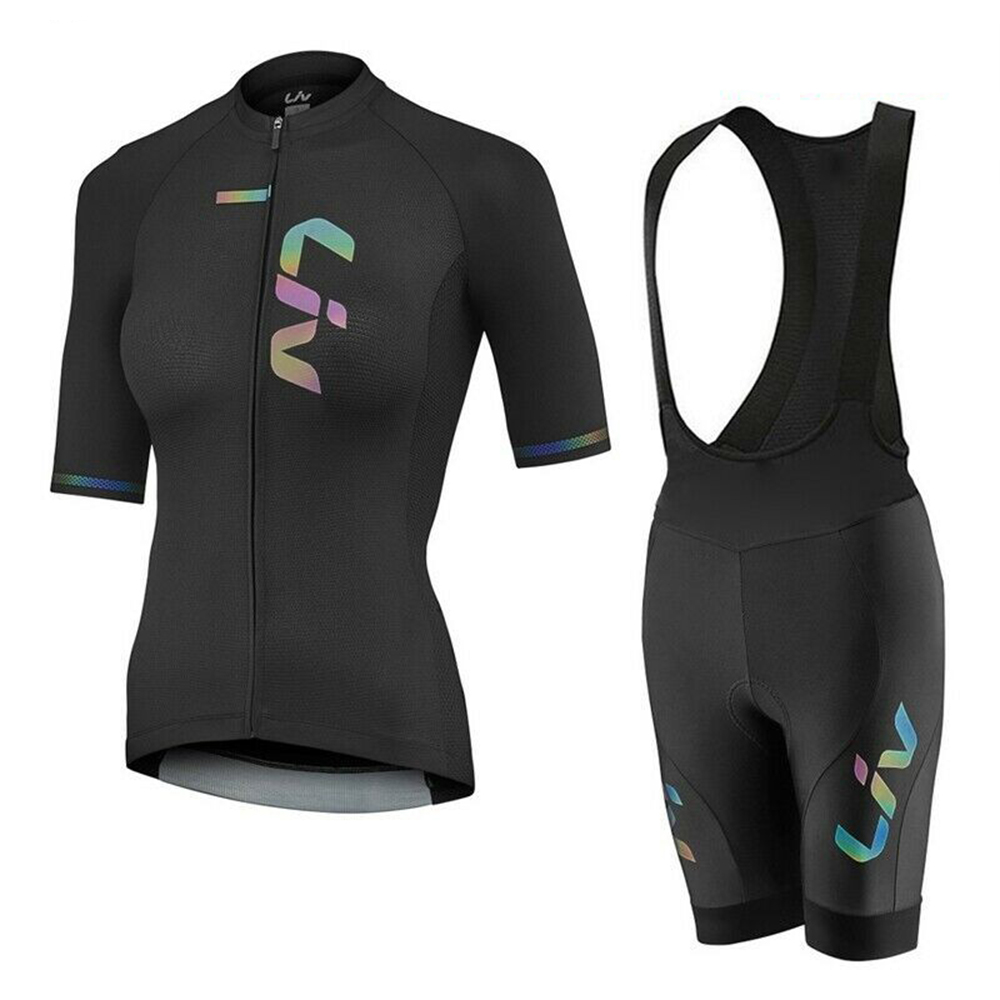 Padded Cycling Shorts - Liv Zomer Fietsshirt Bib Shorts Set