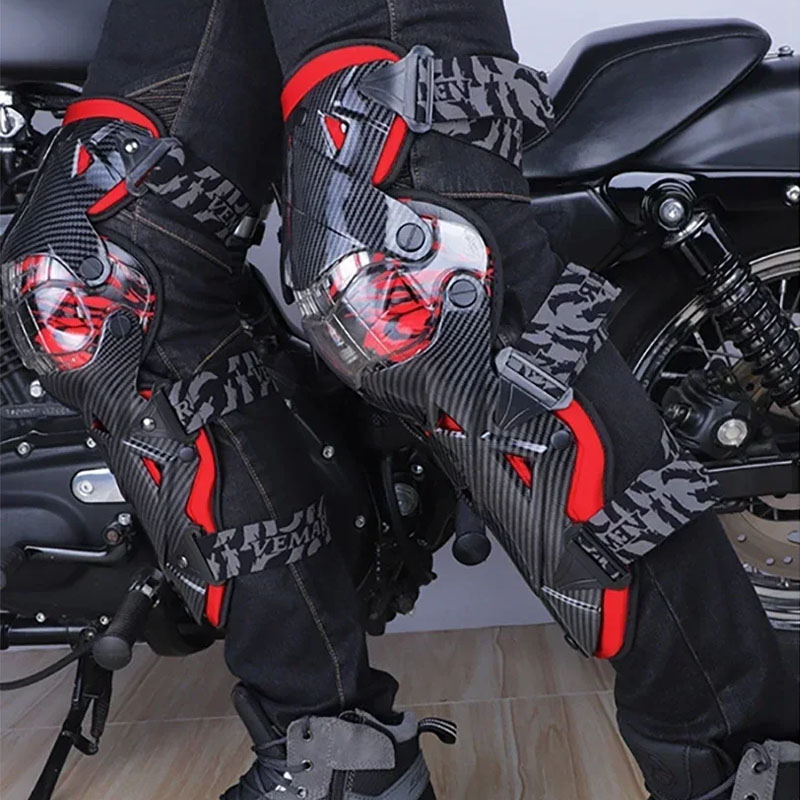 Cycling Gear And Equipment - Motocross Outdoor Racing Kniebeschermers Motorfiets Beenbeschermers