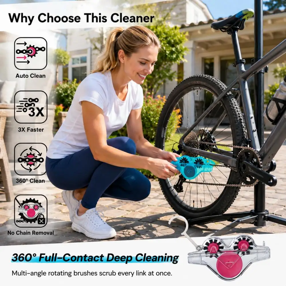 MTB Racefiets Kettingreiniger  - Bike Chain Cleaner recensie en prijs