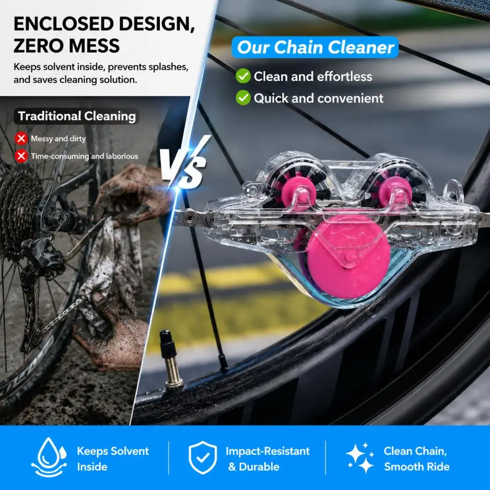 MTB Racefiets Kettingreiniger  - Bike Chain Cleaner recensie en prijs