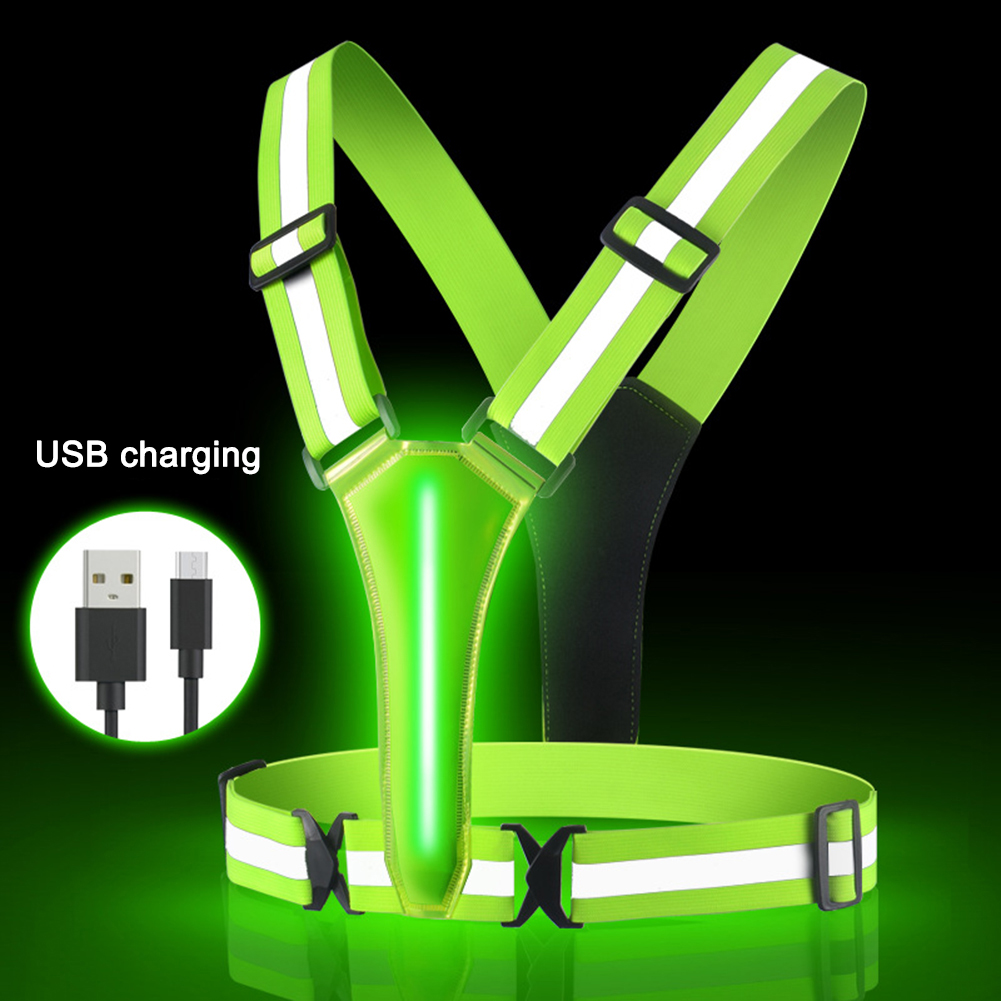 Led Hardloopvest Usb Oplaadbar - Reflective Cycling Vest recensie en prijs