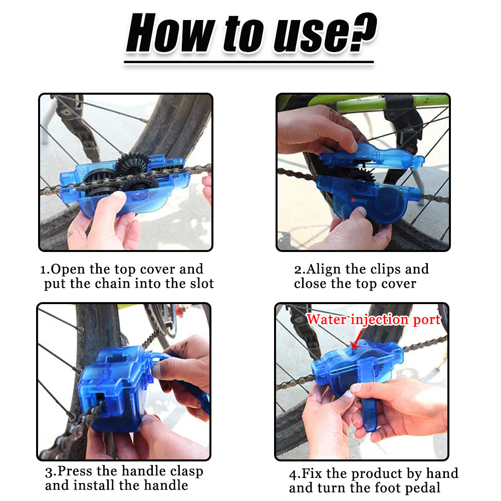 Kettingreiniger Fietsreiniging - Bike Chain Cleaner recensie en prijs