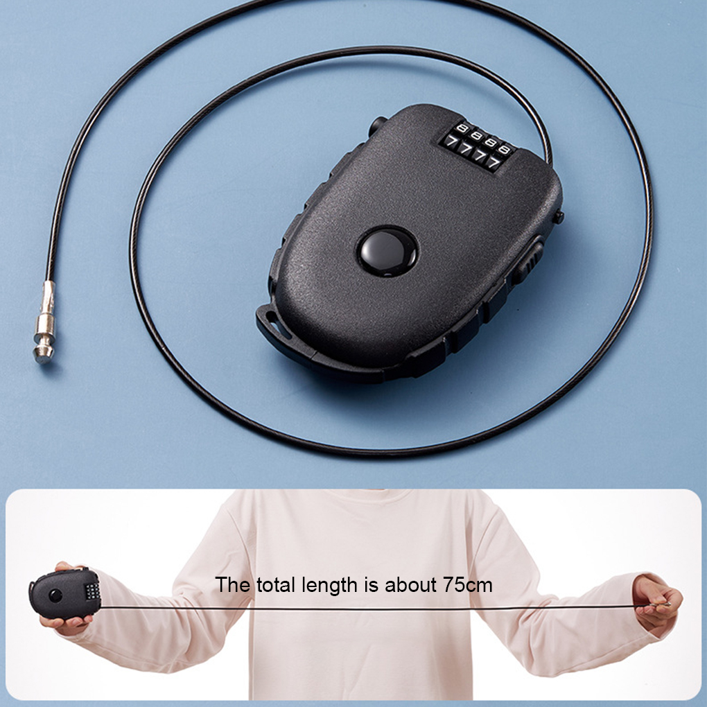 Motorhelmslot Mini Kabel Codes - Cycling Gear Helmet recensie en prijs