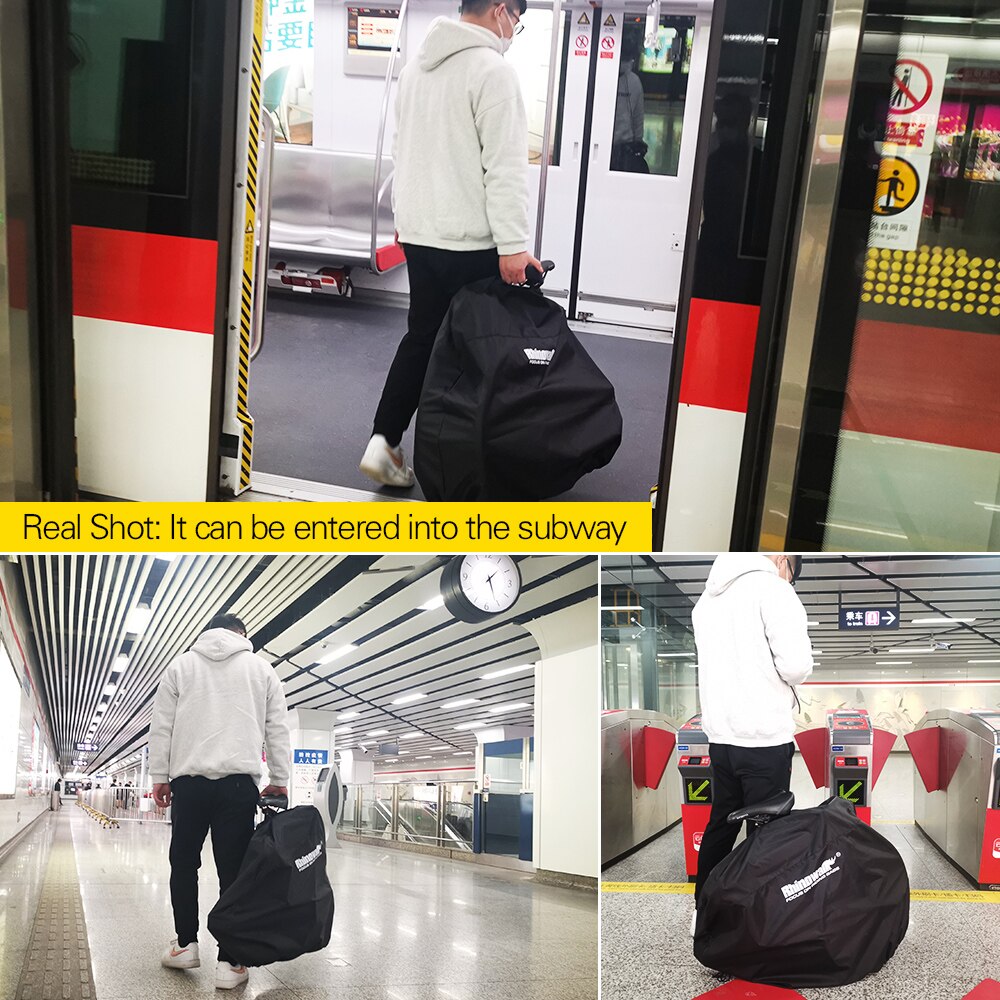 Rhinowalk opvouwbare fiets opb - Cycling Gear Travel Bag recensie en prijs