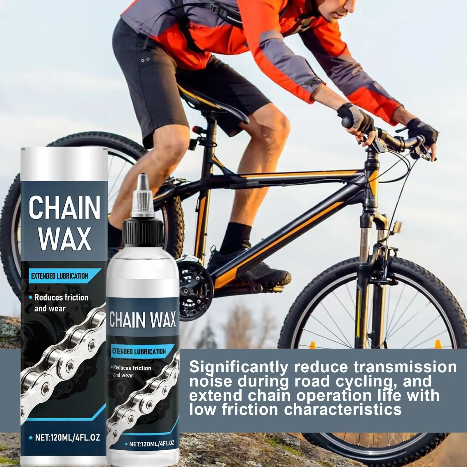 120ml Wax Gebaseerd Fietsketti - Bike Chain Cleaner recensie en prijs