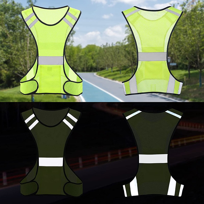 Zichtbaarheidsvest van fluores - Reflective Cycling Vest recensie en prijs