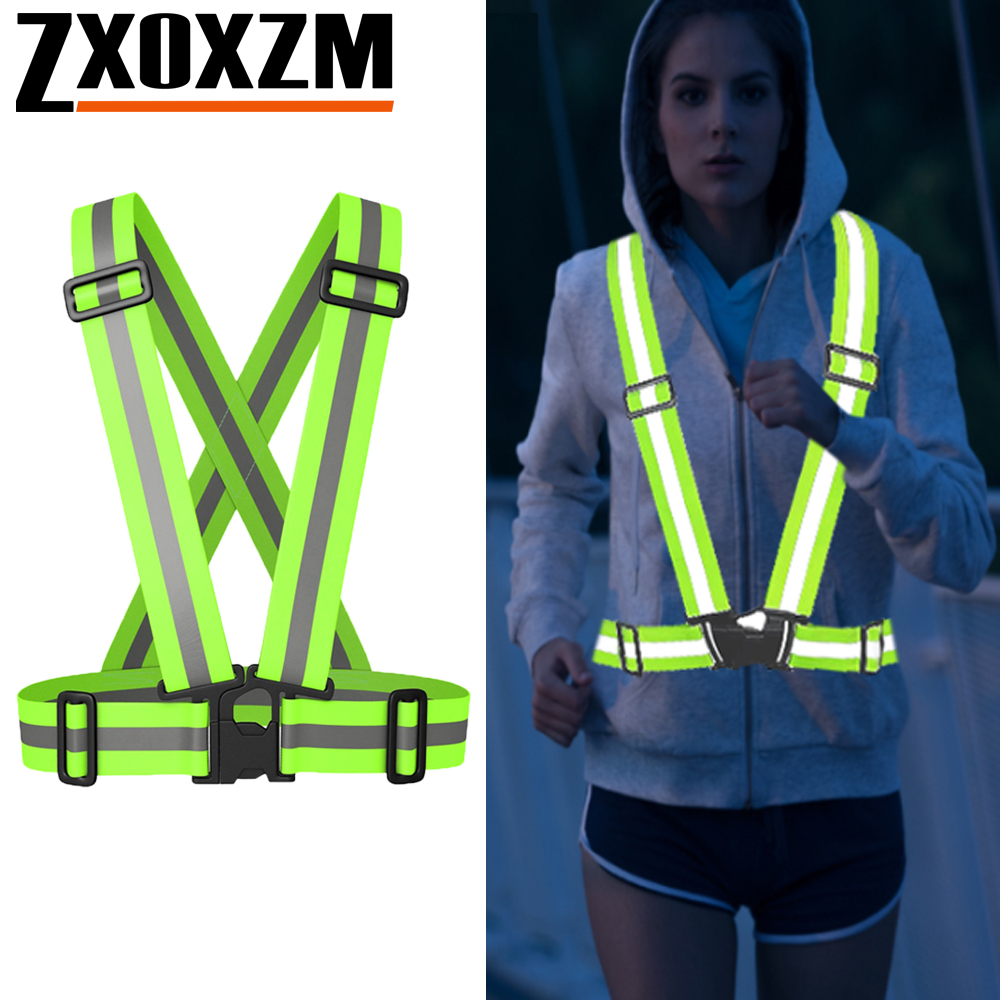 1 stuks nachtloopvest hoge zic - Reflective Cycling Vest recensie en prijs