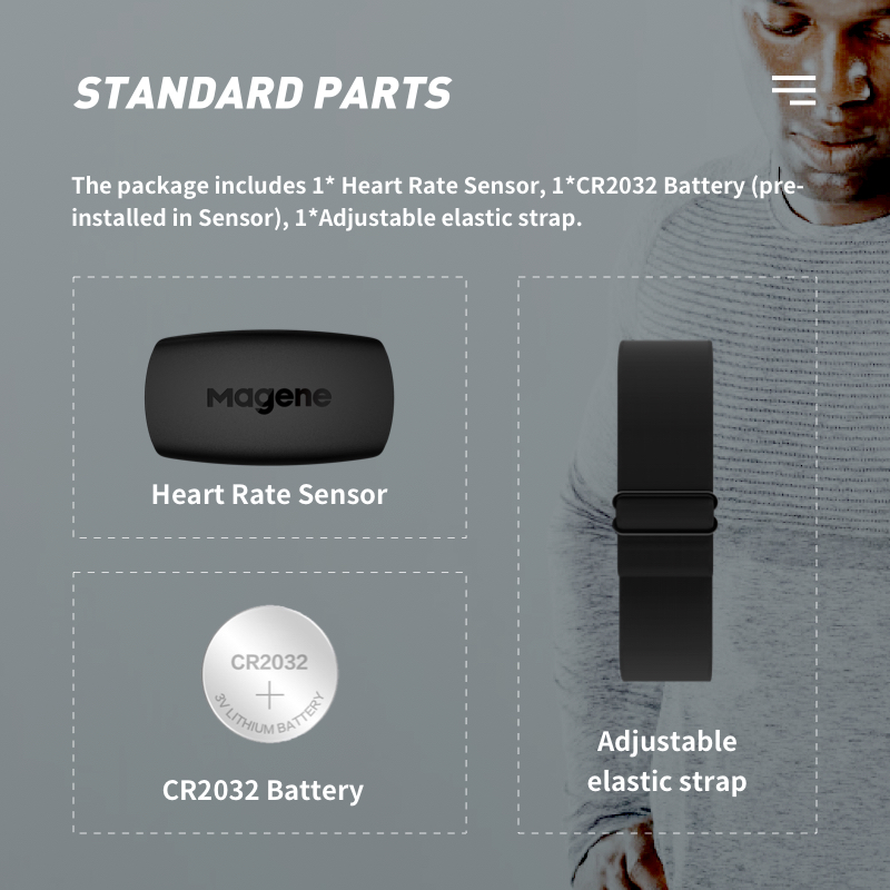 Magene NIEUW Model H64 Bluetoo - Cycling Heart Rate Monitor recensie en prijs