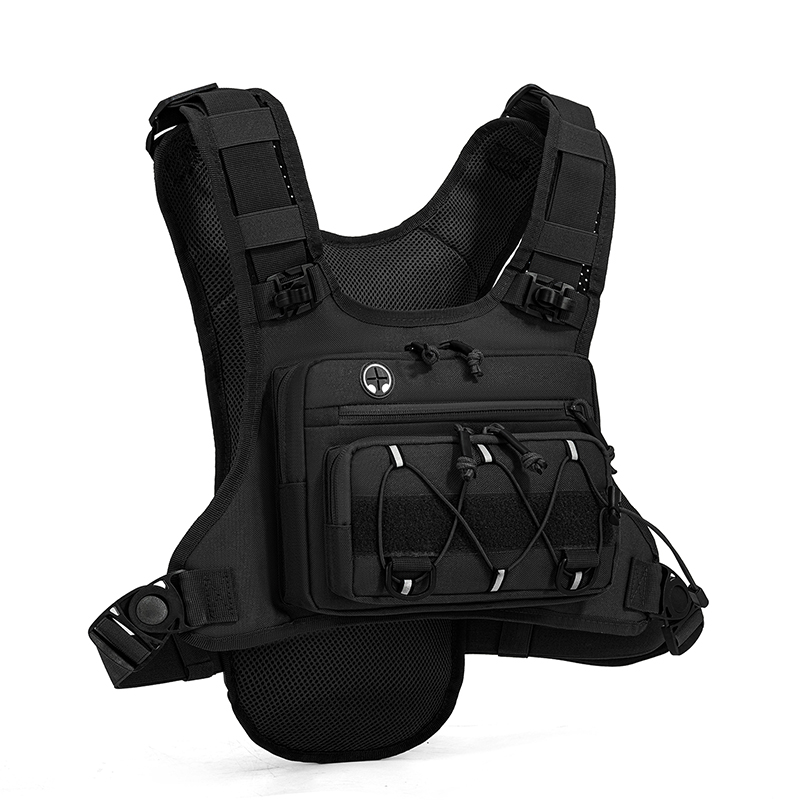 Tactische tas voor op de borst - Reflective Cycling Vest recensie en prijs