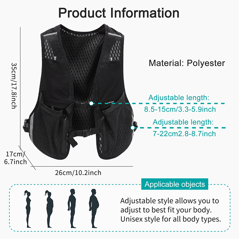 TINYAT reflecterende multifunc - Reflective Cycling Vest recensie en prijs