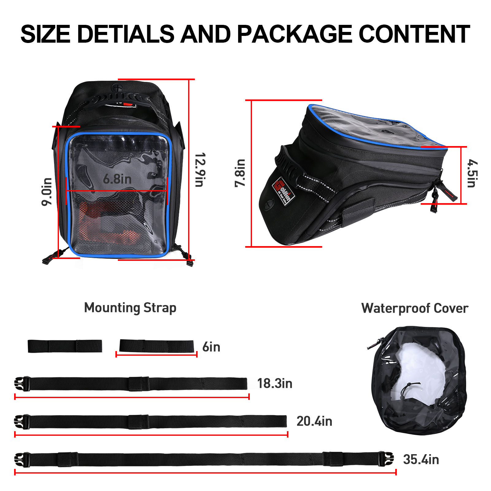 Grote Capaciteit Uitbreidbare  - Cycling Gear Travel Bag recensie en prijs