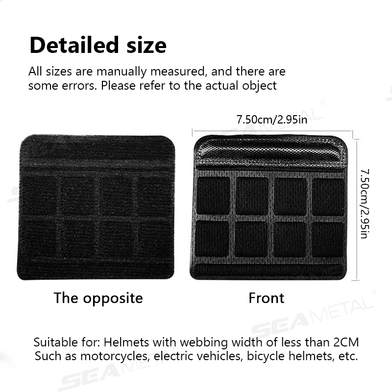 SEAMETAL Motorhelm Kinpad Foam - Cycling Gear Helmet recensie en prijs