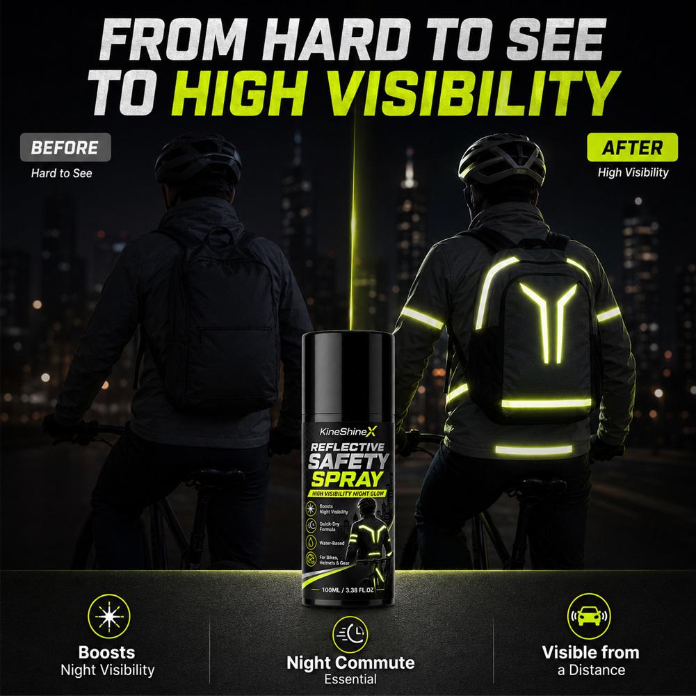 Reflecterende veiligheidsspray - Cycling Gear Helmet recensie en prijs