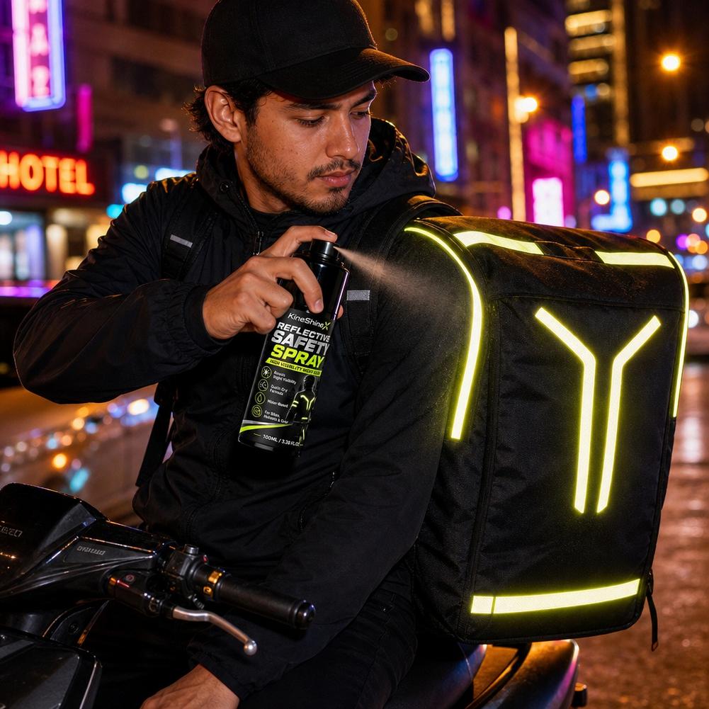 Reflecterende veiligheidsspray - Cycling Gear Helmet recensie en prijs